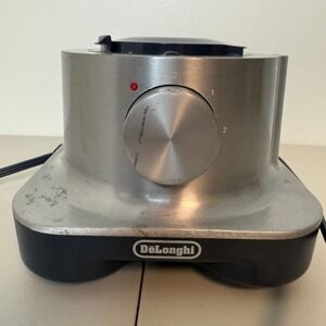 DeLonghi DFP250 9-Cup Food Processor‎ Stainless Motor BASE ONLY - Tested & Works